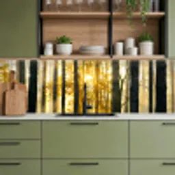 Bos - Zon - Bomen - Gras - Landschap  - Natuur keuken achterwand 2 groot -sfeer3