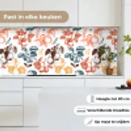 Fruit - Vintage - Boom - Design keuken achterwand 2 middel 871 -sfeer4_NL