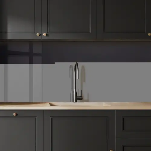 Knoflook - Zwart - Wit keuken achterwand 2 middel -sfeer1