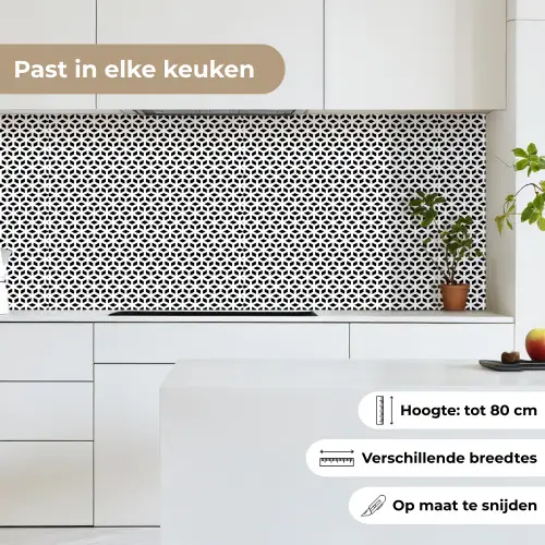 Geometrie - Lijn - Abstract - Patroon keuken achterwand 2 middel 871 -sfeer4_NL