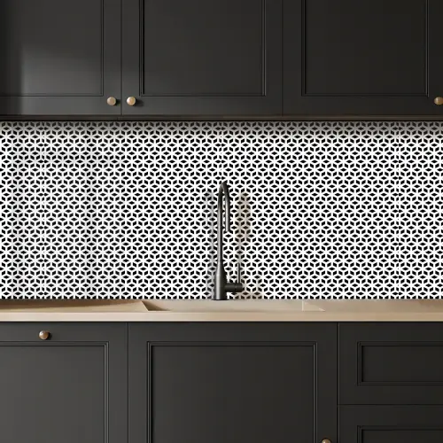 Geometrie - Lijn - Abstract - Patroon keuken achterwand 2 middel 871 -sfeer1