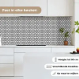 Geometrie - Lijn - Abstract - Patroon keuken achterwand 2 middel 871 -sfeer4_NL
