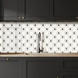 Geometrie - Lijn - Hart - Patroon keuken achterwand 2 middel 871 -sfeer1