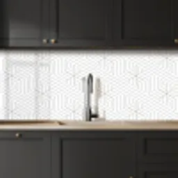 Geometrie - Lijn - Patroon keuken achterwand 2 middel 871 -sfeer1