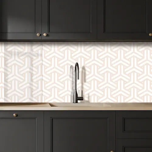 Geometrie - Lijn - Vorm - Patroon keuken achterwand 2 middel 871 -sfeer1