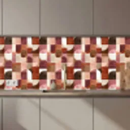 Geometrie - Modern - Retro keuken achterwand 2 middel 871 zz_3dshopping