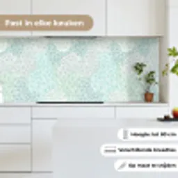 Geometrie - Patroon - Groen keuken achterwand 2 middel 871 -sfeer4_NL