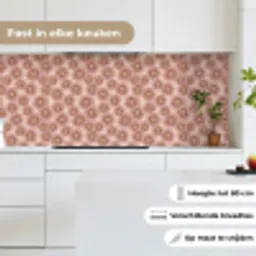 Gerbera - Bloemen - Roze keuken achterwand 2 middel 871 -sfeer4_NL