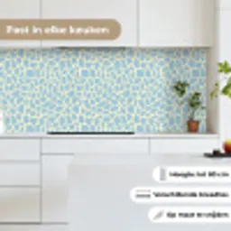 Giraf - Modern - Blauw keuken achterwand 2 middel 871 -sfeer4_NL