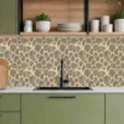 Giraf - Patroon - Beige - Bruin keuken achterwand 2 middel 871 -sfeer3