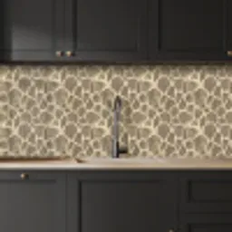 Giraf - Patroon - Beige - Bruin keuken achterwand 2 middel 871 -sfeer1