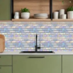Glans - Muur - Parelmoer keuken achterwand 2 middel 871 -sfeer3