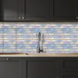 Glans - Muur - Parelmoer keuken achterwand 2 middel 871 -sfeer1
