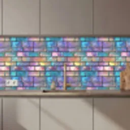 Gloed - Kleuren - Muur - Glans keuken achterwand 2 middel 871 zz_3dshopping