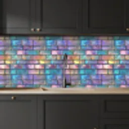 Gloed - Kleuren - Muur - Glans keuken achterwand 2 middel 871 -sfeer1