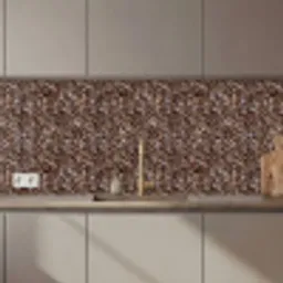 Graniet - Bruin - Structuur keuken achterwand 2 middel 871 zz_3dshopping
