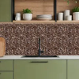 Graniet - Bruin - Structuur keuken achterwand 2 middel 871 -sfeer3