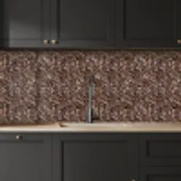 Graniet - Bruin - Structuur keuken achterwand 2 middel 871 -sfeer1