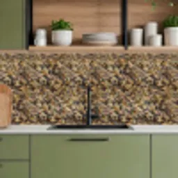 Graniet - Kleur - Bruin keuken achterwand 2 middel 871 -sfeer3