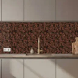 Graniet - Rood - Zwart keuken achterwand 2 middel 871 zz_3dshopping