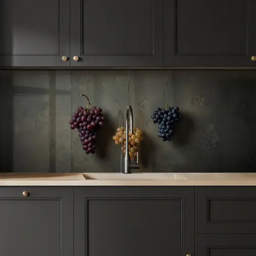 Druiven - Kleurrijk - Muur keuken achterwand 2 middel -sfeer1