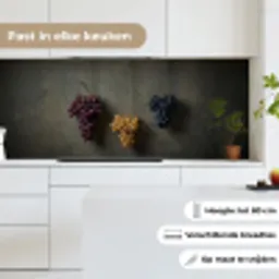 Druiven - Kleurrijk - Muur keuken achterwand 2 middel -sfeer4_NL