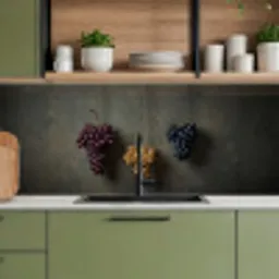 Druiven - Kleurrijk - Muur keuken achterwand 2 middel -sfeer3