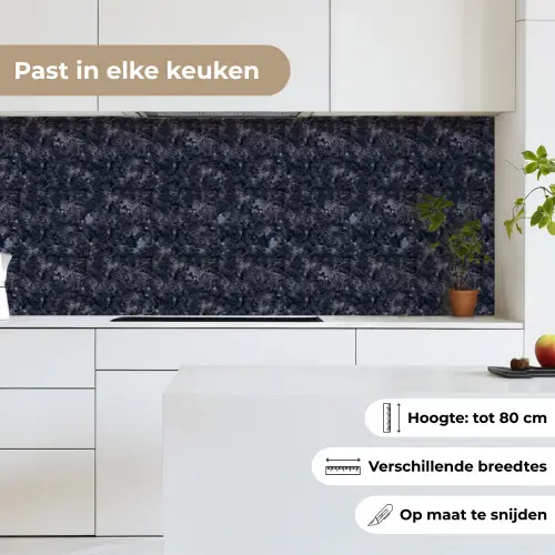 Grijs - Zwart - Patroon keuken achterwand 2 middel 871 -sfeer4_NL