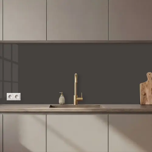 Grijs - Kleuren - Effen keuken achterwand 2 middel 871 zz_3dshopping
