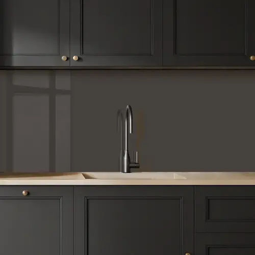 Grijs - Kleuren - Effen keuken achterwand 2 middel 871 -sfeer1