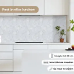 Grijs - Terrazzo-effect - Beton keuken achterwand 2 middel 871 -sfeer4_NL