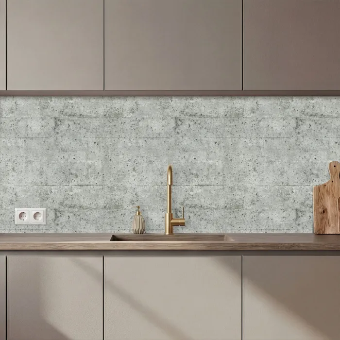 Grijs - Muur - Poriën keuken achterwand 2 middel 871 zz_3dshopping