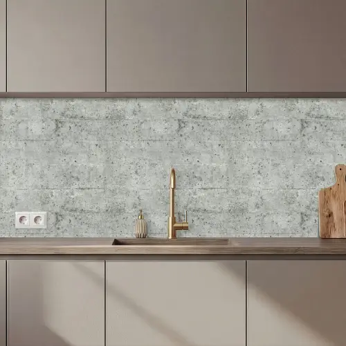 Grijs - Muur - Poriën keuken achterwand 2 middel 871 zz_3dshopping