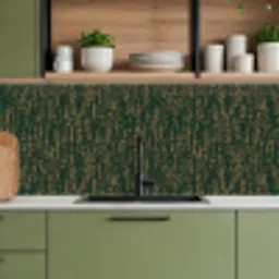 Groen - Bruin - Vlekken - Roest keuken achterwand 2 middel 871 -sfeer3