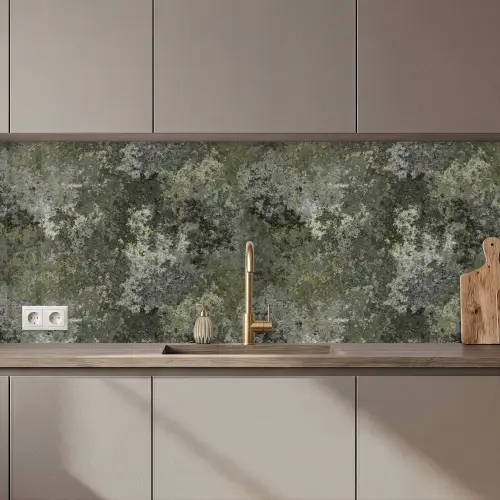Groen - Roest - Vlekken keuken achterwand 2 middel 871 zz_3dshopping