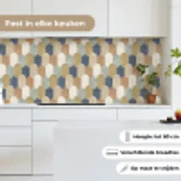 Harmonie - Patroon - Kleurrijk keuken achterwand 2 middel 871 -sfeer4_NL