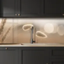 Hazestaartgras - Graanharen - Zonlicht keuken achterwand 2 middel -sfeer1