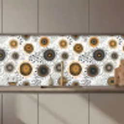 Hart - Jaren 50 - Patroon keuken achterwand 2 middel 871 zz_3dshopping