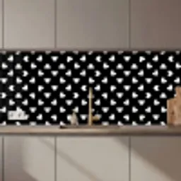 Hart - Design - Geometrie - Patroon keuken achterwand 2 middel 871 zz_3dshopping