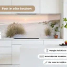 Horizon - Duinlandschap - Zand keuken achterwand 2 middel -sfeer4_NL