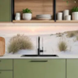 Horizon - Duinlandschap - Zand keuken achterwand 2 middel -sfeer3