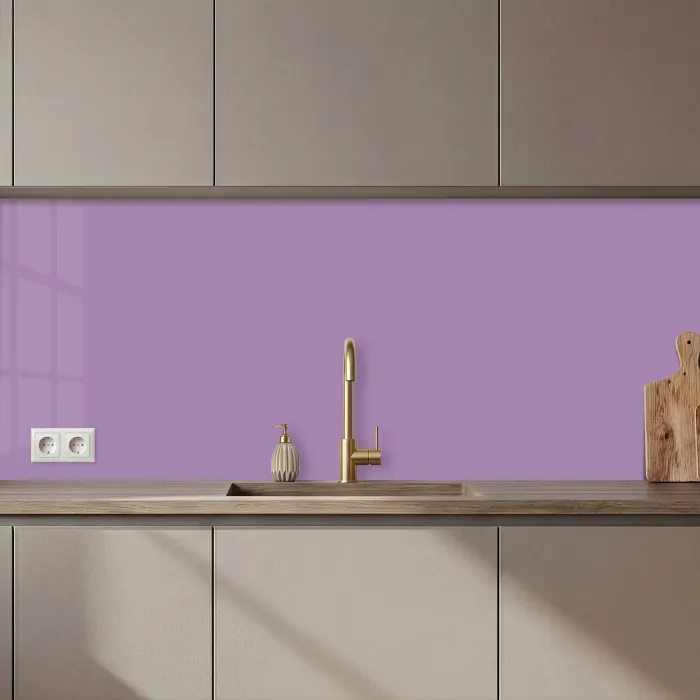 Interieur - Paars - Kleuren - Paarse - Kleur - Effen keuken achterwand 2 middel 871 zz_3dshopping