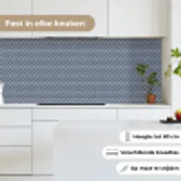 Japan - Blauw - Wit - Patronen keuken achterwand 2 middel 871 -sfeer4_NL