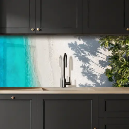 Landschap - Zee - Strand keuken achterwand 2 middel -sfeer1