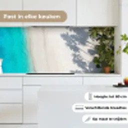 Landschap - Zee - Strand keuken achterwand 2 middel -sfeer4_NL