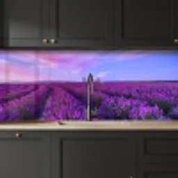 Lavendel - Paars - Bloemen - Natuur keuken achterwand 2 middel -sfeer1