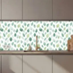 Blad - Mix - Fris - Groen keuken achterwand 2 middel 871 zz_3dshopping