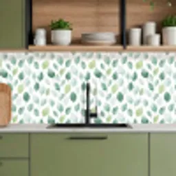 Blad - Mix - Fris - Groen keuken achterwand 2 middel 871 -sfeer3