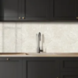 Bladeren - Beige - Monstera - Palm keuken achterwand 2 middel -sfeer1
