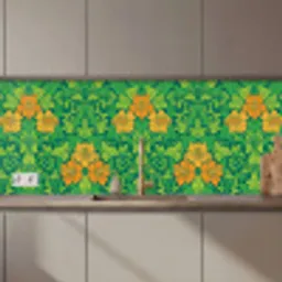Bladeren - Bloemen - Boho - Hippie - Patronen keuken achterwand 2 middel 871 zz_3dshopping
